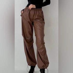 Commense Brown Jogger Pants